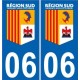 66 Cerdanya sticker sticker plate