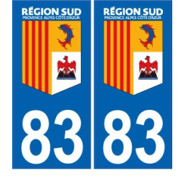66 Cerdanya sticker sticker plate
