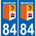 66 Cerdanya sticker adesivo piastra