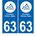 66 Cerdanya sticker aufkleber platte