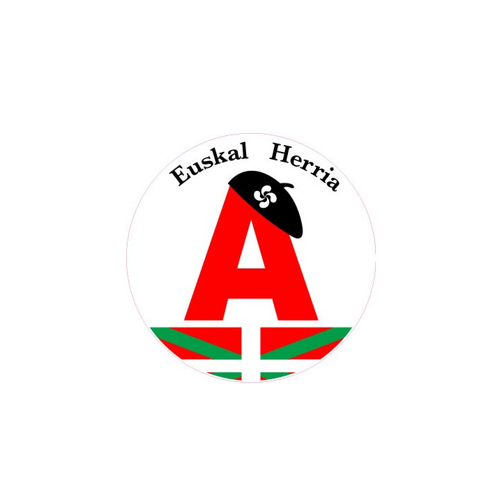 A young driver learner sticker adhesive Basque