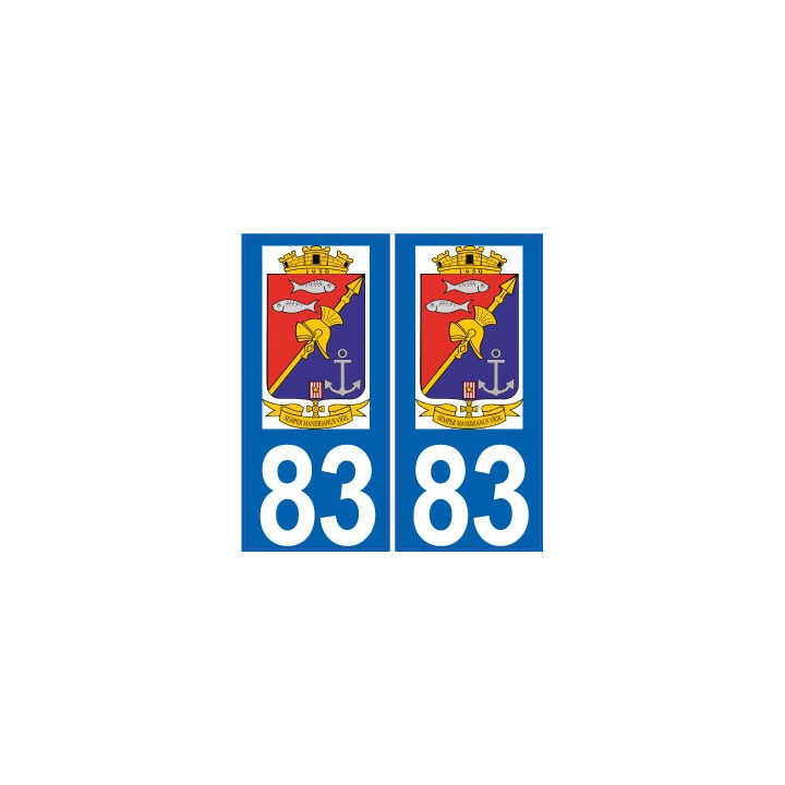 64 Pau sticker plate registration city