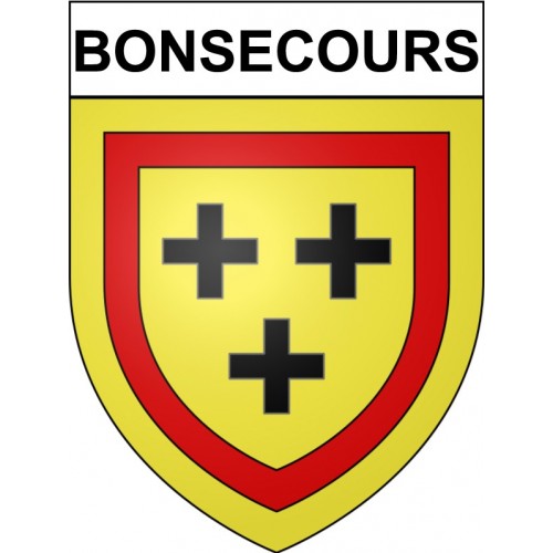 Adesivi stemma Bonsecours adesivo