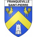 Adesivi stemma Franqueville-Saint-Pierre adesivo