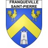Adesivi stemma Franqueville-Saint-Pierre adesivo