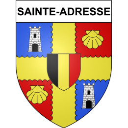 Stickers coat of arms Sainte-Adresse adhesive sticker
