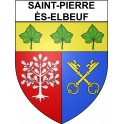 Saint-Pierre-lès-Elbeuf Sticker wappen, gelsenkirchen, augsburg, klebender aufkleber