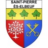 Stickers coat of arms Saint-Pierre-lès-Elbeuf adhesive sticker