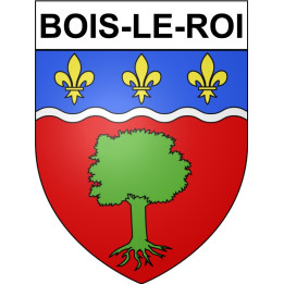 Pegatinas escudo de armas de Bois-le-Roi adhesivo de la etiqueta engomada