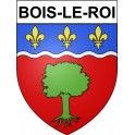 Bois-le-Roi 77 ville Stickers blason autocollant adhésif