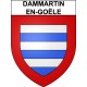 Dammartin-en-Goële 77 ville Stickers blason autocollant adhésif