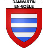 Dammartin-en-Goële Sticker wappen, gelsenkirchen, augsburg, klebender aufkleber