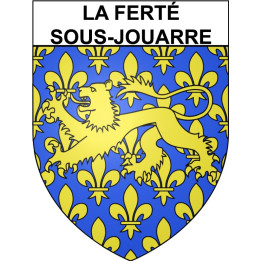La Ferté-sous-Jouarre 77 ville Stickers blason autocollant adhésif