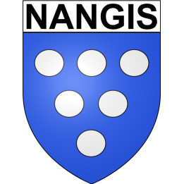 Nangis Sticker wappen, gelsenkirchen, augsburg, klebender aufkleber
