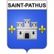 Stickers coat of arms Saint-Pathus adhesive sticker