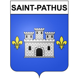 Stickers coat of arms Saint-Pathus adhesive sticker