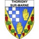 Stickers coat of arms Coulommiers adhesive sticker