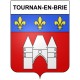 Adesivi stemma Tournan-en-Brie adesivo