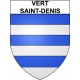 Pegatinas escudo de armas de Vert-Saint-Denis adhesivo de la etiqueta engomada