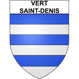 Vert-Saint-Denis 77 ville Stickers blason autocollant adhésif