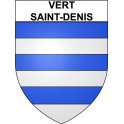 Stickers coat of arms Vert-Saint-Denis adhesive sticker