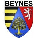 Beynes 78 ville Stickers blason autocollant adhésif