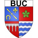 Buc 78 ville Stickers blason autocollant adhésif