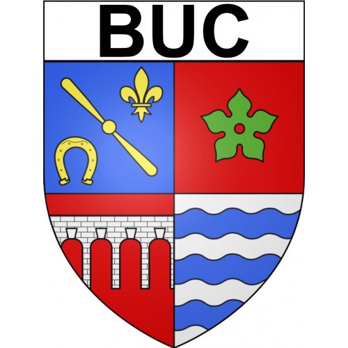 Stickers coat of arms Buc adhesive sticker