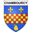 Stickers coat of arms Chambourcy adhesive sticker