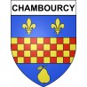 Chambourcy Sticker wappen, gelsenkirchen, augsburg, klebender aufkleber