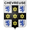 Stickers coat of arms Chevreuse adhesive sticker