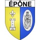 Stickers coat of arms épône adhesive sticker