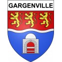 Stickers coat of arms Gargenville adhesive sticker