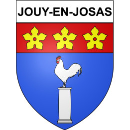Stickers coat of arms Jouy-en-Josas adhesive sticker
