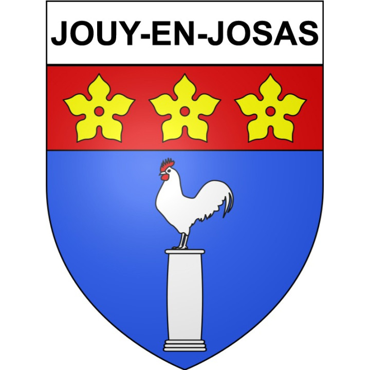 Jouy-en-Josas 78 ville Stickers blason autocollant adhésif