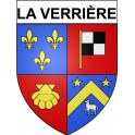 Stickers coat of arms La Verrière adhesive sticker