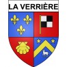 La Verrière 78 ville Stickers blason autocollant adhésif