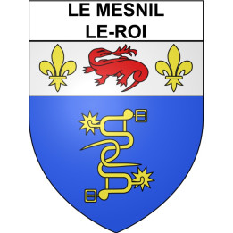 Le Mesnil-le-Roi 78 ville Stickers blason autocollant adhésif