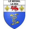 Stickers coat of arms Le Mesnil-le-Roi adhesive sticker