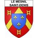 Stickers coat of arms Le Mesnil-Saint-Denis adhesive sticker