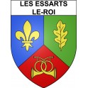 Stickers coat of arms Les Essarts-le-Roi adhesive sticker
