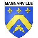 Magnanville 78 ville Stickers blason autocollant adhésif