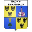 Adesivi stemma Magny-les-Hameaux adesivo
