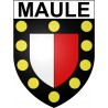 Adesivi stemma Maule adesivo