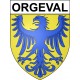 Adesivi stemma Orgeval adesivo