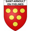 Stickers coat of arms Saint-Arnoult-en-Yvelines adhesive sticker