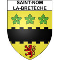 Adesivi stemma Saint-Nom-la-Bretèche adesivo