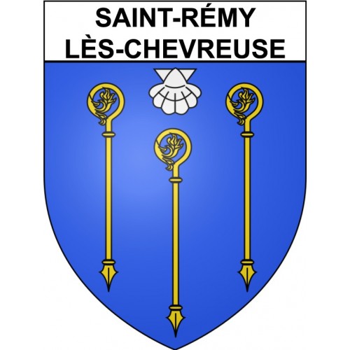 Stickers coat of arms Saint-Rémy-lès-Chevreuse adhesive sticker