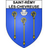 Pegatinas escudo de armas de Saint-Rémy-lès-Chevreuse adhesivo de la etiqueta engomada