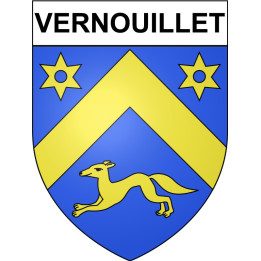 Vernouillet Sticker wappen, gelsenkirchen, augsburg, klebender aufkleber
